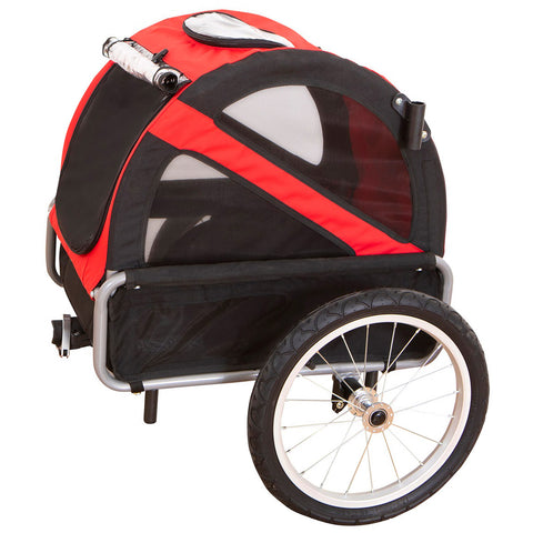 DutchDog DoggyRide hondenkar Mini20 (zonder stang) rood