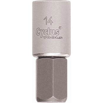 3/8" socket with hex 14 mm Cycle 720595