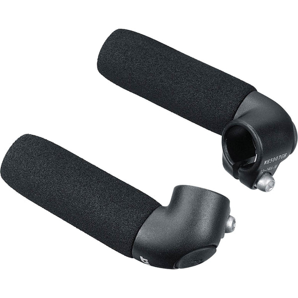 Ergotec Bar ends EVO Touring Size S non-adjustable Alu zw