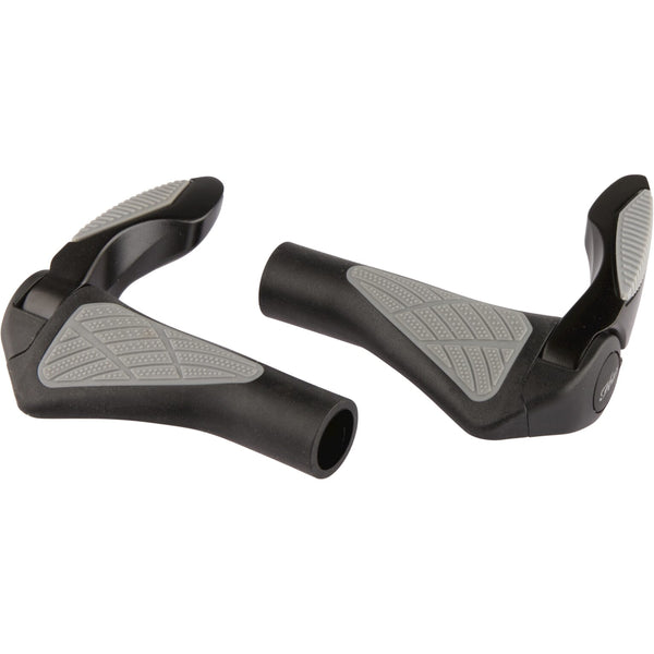 Mirage grip set grips in style 134mm with barend black/grey