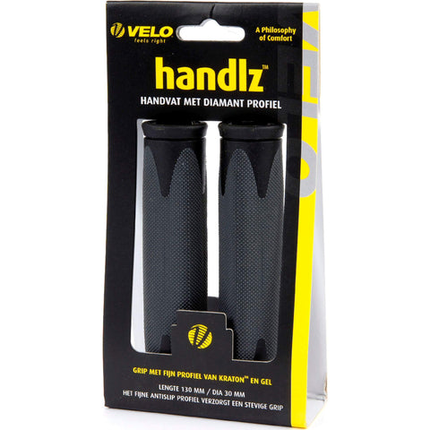 Velo handle kraton/gel.black/grey 2x130 on card
