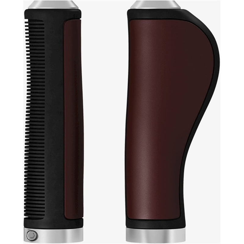 Load image into Gallery viewer, Brooks Handvatten Ergonomic Leather grip 130mm a.brown
