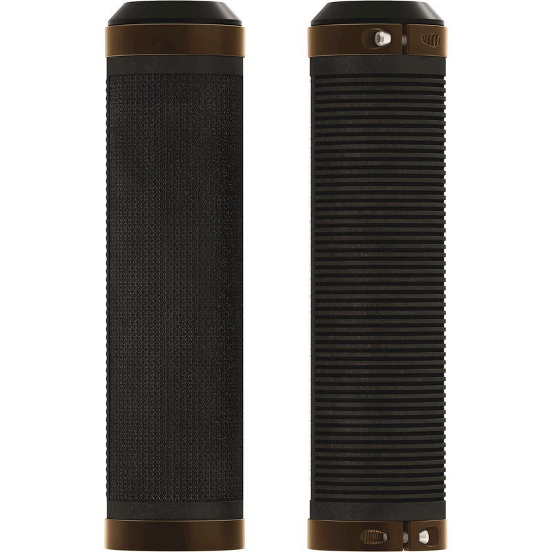 Load image into Gallery viewer, Brooks Handvatten Cambium grips 130mm black orange
