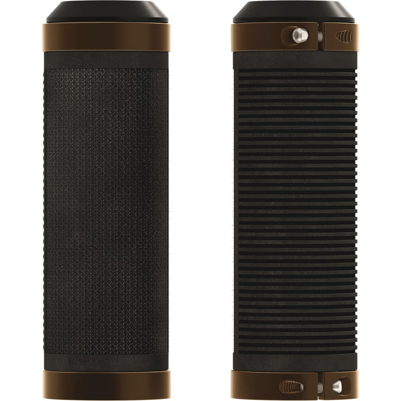Load image into Gallery viewer, Brooks Handvatten Cambium grips 100mm black orange
