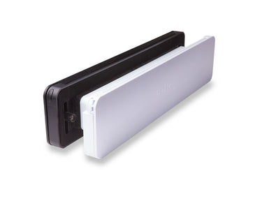 Homebox Tochtvrije Brievenbus buitenklep zwart (RAL9005) binnenklep wit (RAL9010)