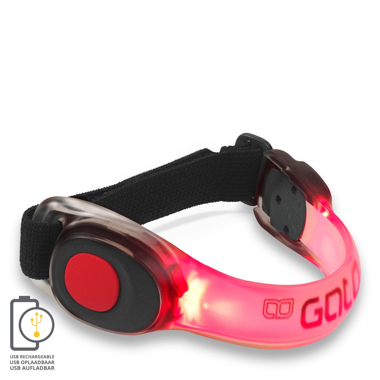 Gato Neon led arm light usb red one size