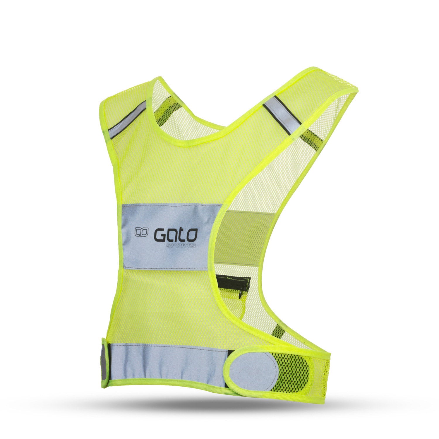 Gato Kids x-vest safer neon yellow large