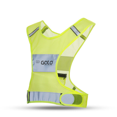 Gato kids x-vest safer neon yellow large