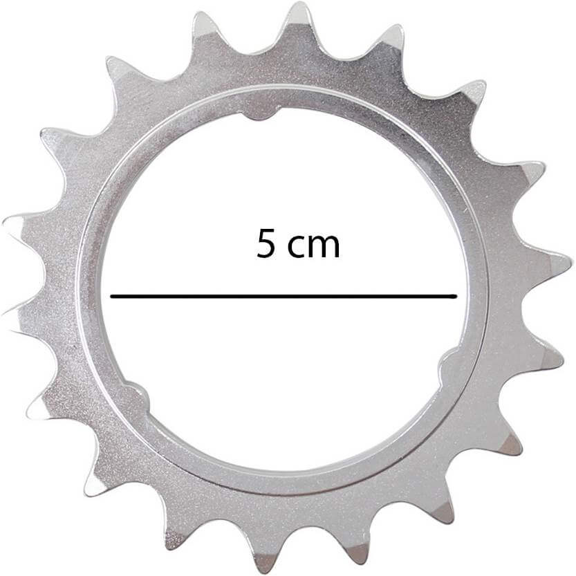 Sa sprocket attachment 18t. 3/32" flat hsl987