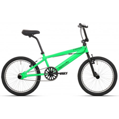 Tornado 20 inch freestyle bicycle neon green 200035