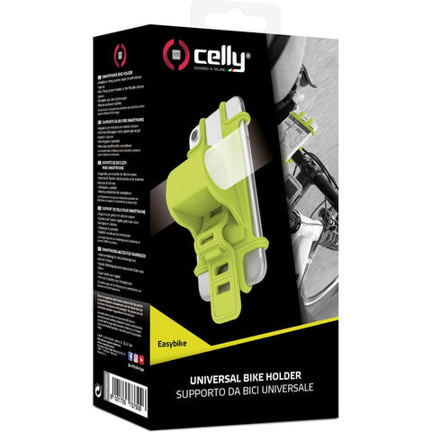 Phone holder Celly Easybike universal - green
