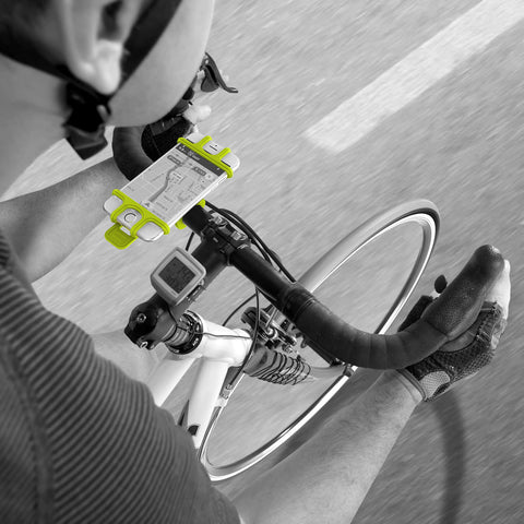 Phone holder Celly Easybike universal - green