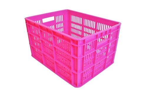 Tormino pvc crate medium pink 32l 41x31x23