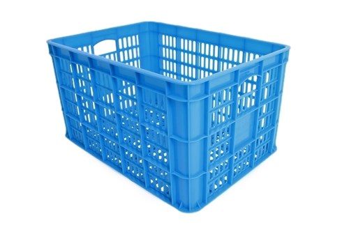 Tormino pvc crate large blue 49l 48x35x27