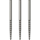 Mission Mission Lunar FS Tip Dart Points Silver 40 mm