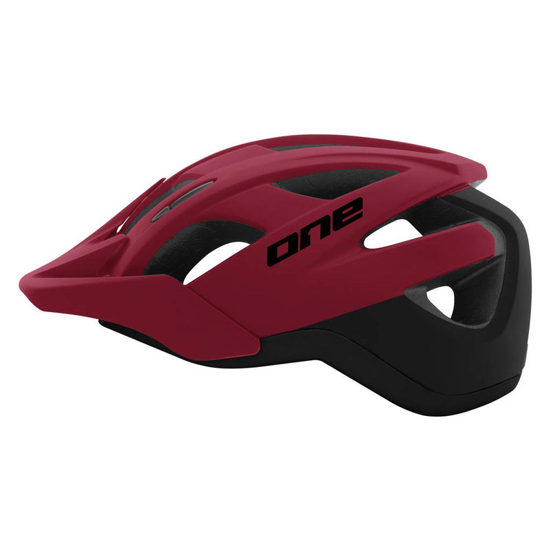 Load image into Gallery viewer, One helm trail pro s m (55-58) black red
