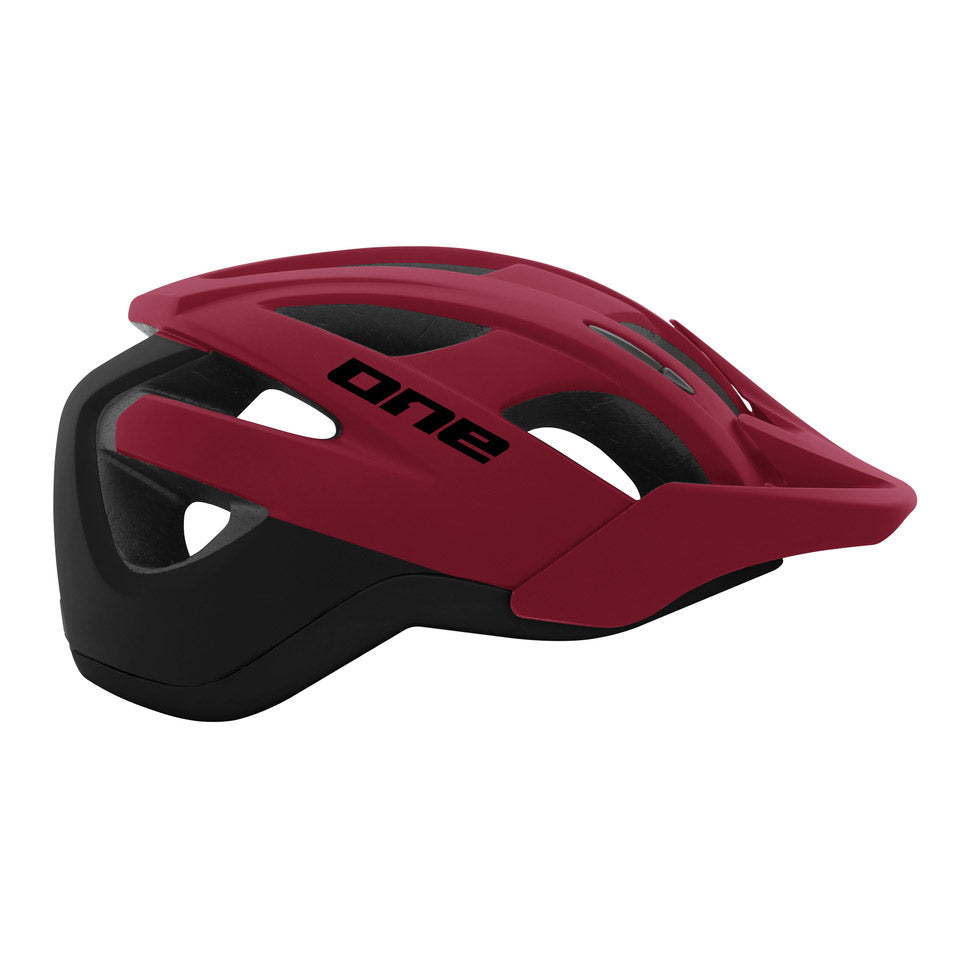 One helm trail pro m l (58-61) black red