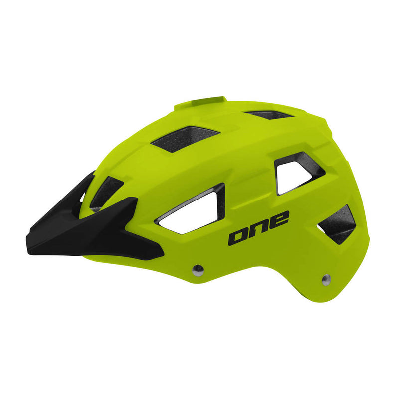 Load image into Gallery viewer, One helm trail m l (58-61) black green
