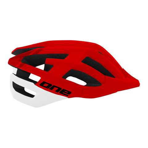 One helm mtb race s m (54-58) red white