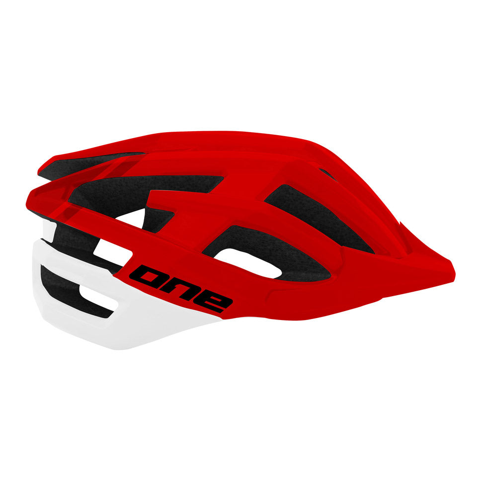 One helm mtb race m l (57-61) red white