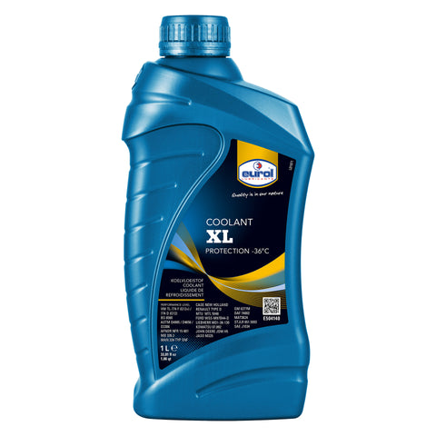 Eurol Coolant 1-litre XL Coolant -36 degrees VW TL-VW 774