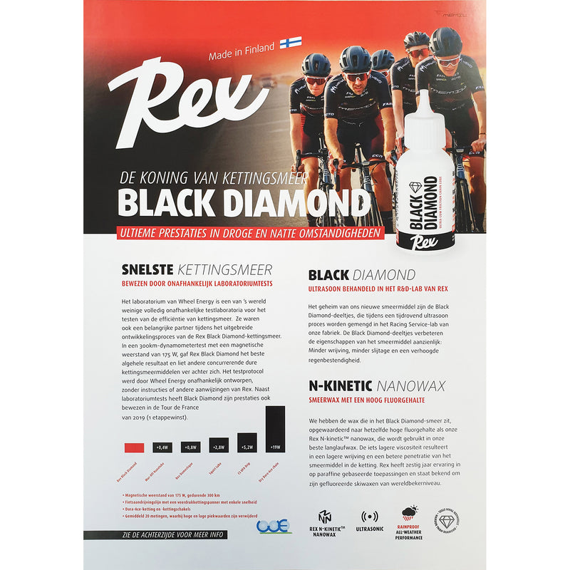 Afbeelding laden in galerijviewer, Rex Black Diamond 30gr kettingsmeer
