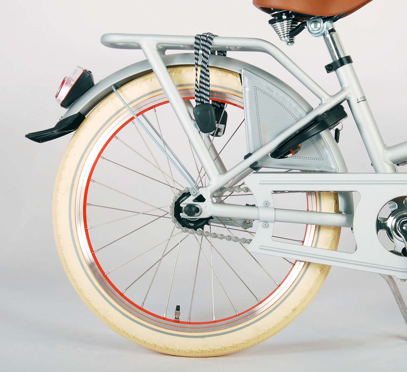 Load image into Gallery viewer, Volare Oma Kinderfiets Meisjes 20 inch Mat Zilver
