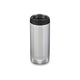 Klean Kanteen Thermosfles TKWide 355 ml (12oz) met koffiedop brushed