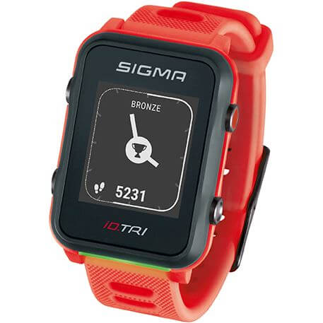 Load image into Gallery viewer, Sigma Id.tri neon rood basic zs harts gps acti ant+ ble + sensorset
