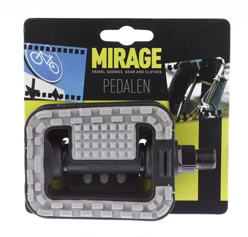 Mirage tour pedal plastic non-slip black/grey card