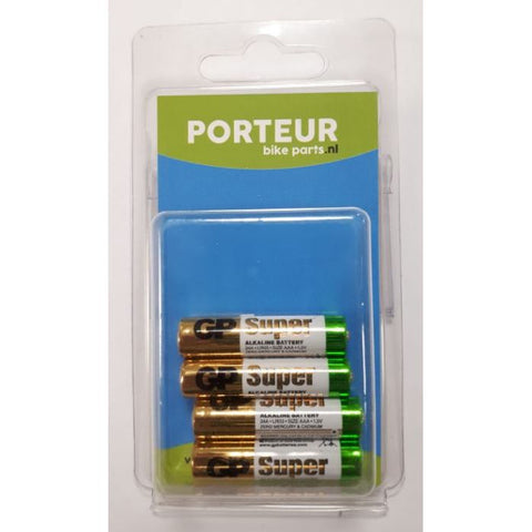 Battery Porteur aaa alkaline per 4pcs