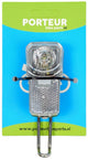 Porteur koplamp met rvs beugel clearly