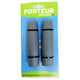 Porteur handvatten transport grijs