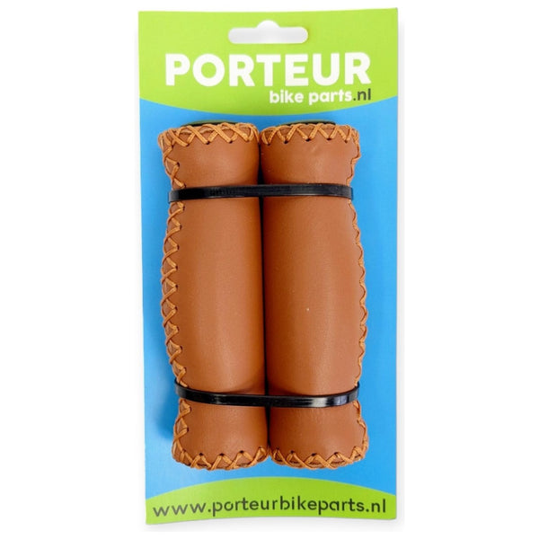 Grips Porteur leather brown