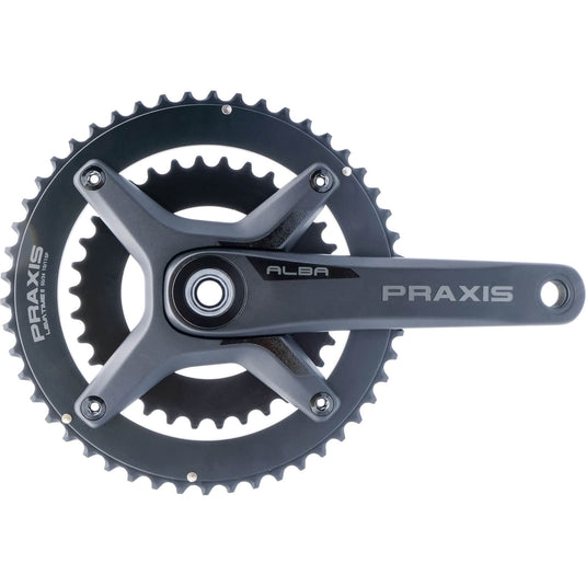 Praxis Crankstel Alba M30 DM X-spider 165 52 36T