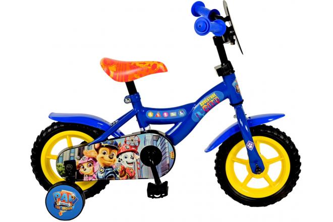 Afbeelding laden in galerijviewer, Paw Patrol The Movie Kinderfiets Jongens 10 inch Blauw Doortrapper
