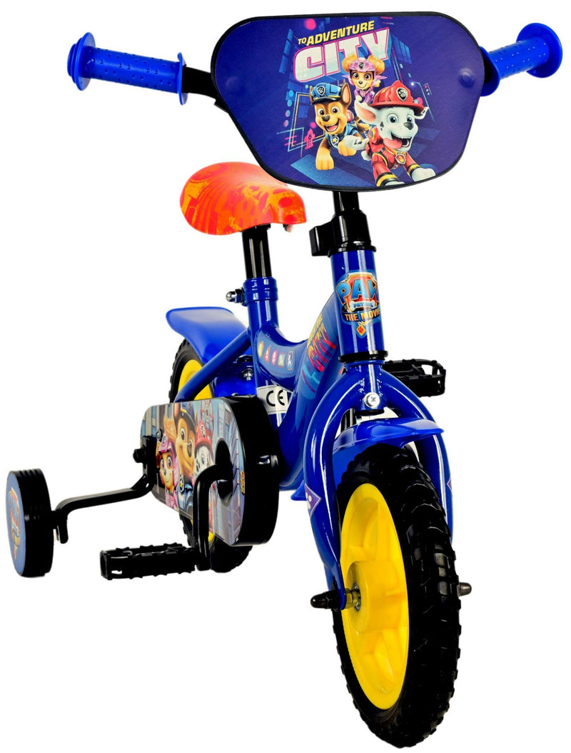 Afbeelding laden in galerijviewer, Paw Patrol The Movie Kinderfiets Jongens 10 inch Blauw Doortrapper
