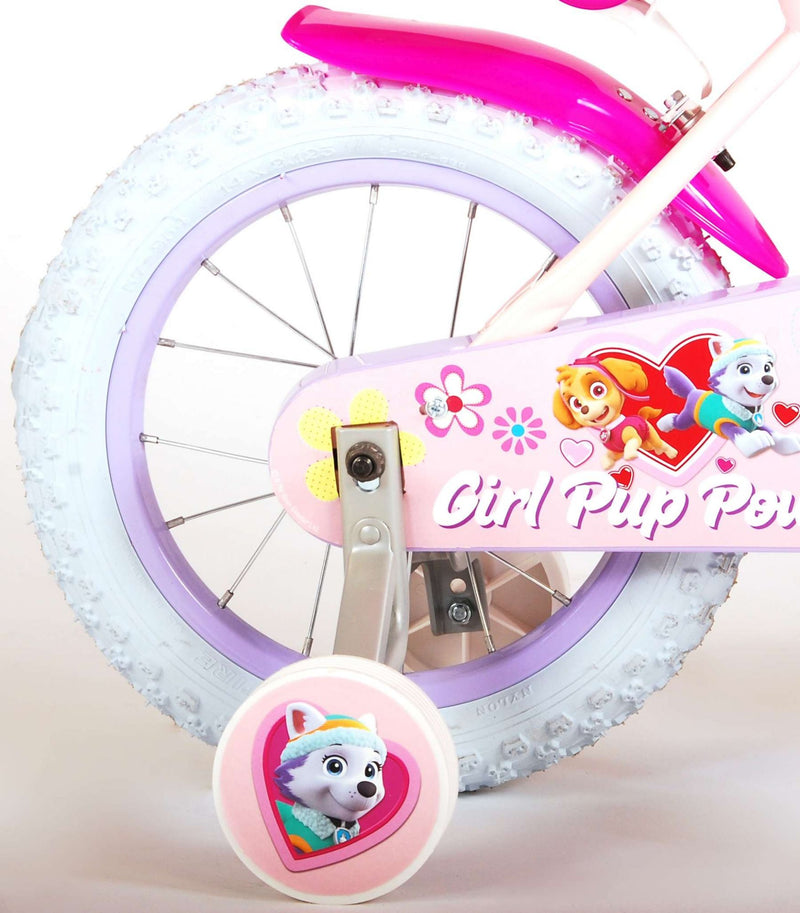 Load image into Gallery viewer, Paw patrol kinderfiets - meisjes - 14 inch - roze
