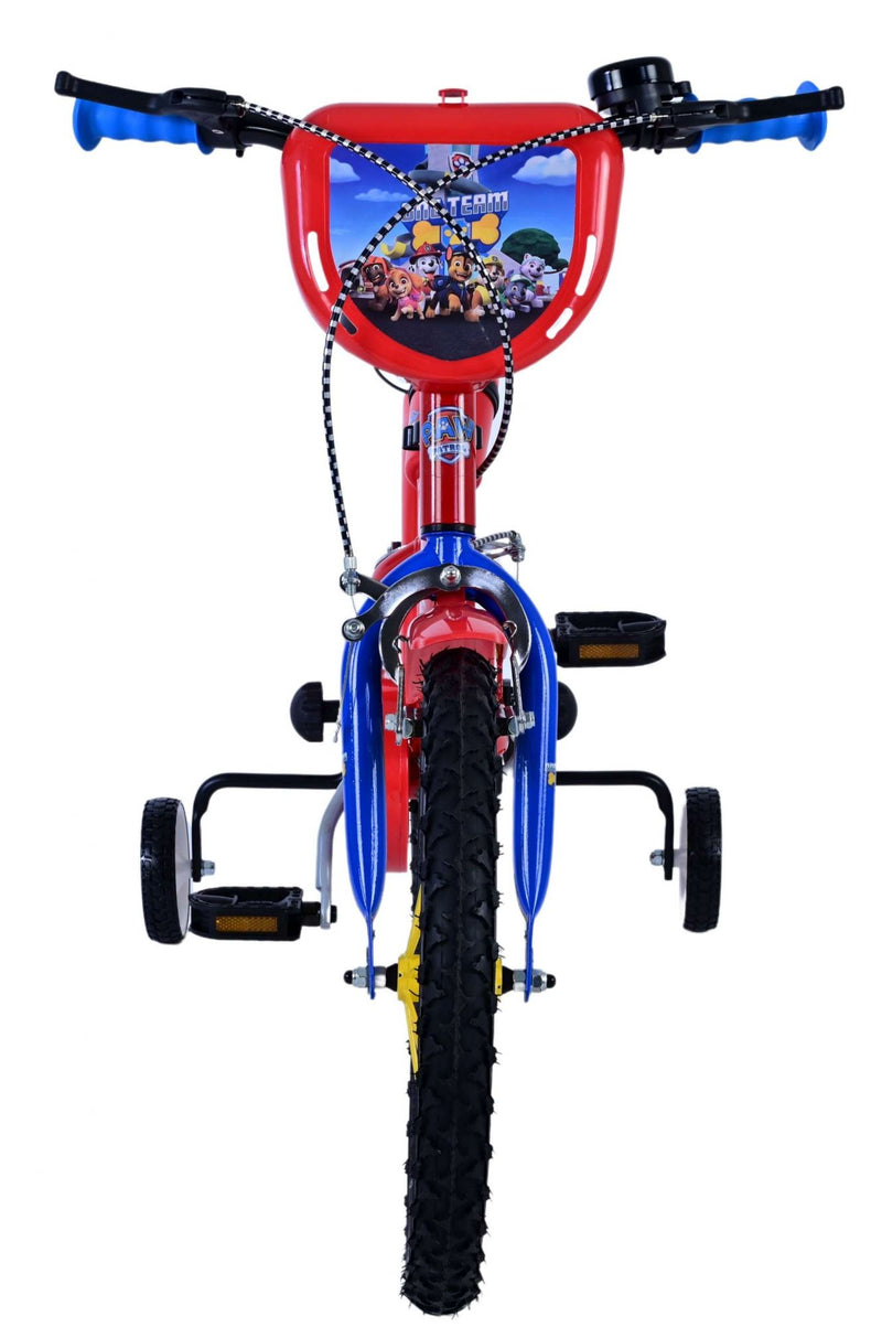 Load image into Gallery viewer, Paw patrol kinderfiets - jongens - 16 inch - rood - twee handremmen
