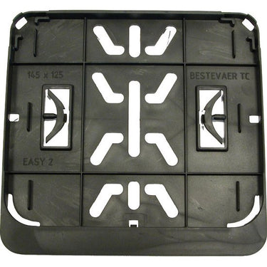Carpoint kentekenplaathouder brommer scooter 14,5 x 12,5 cm