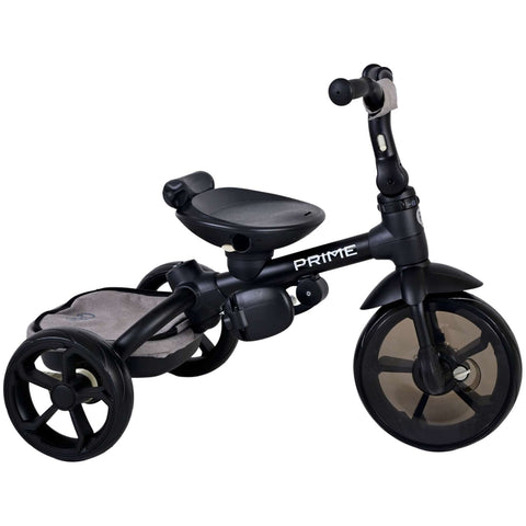 Qplay Tricycle Prime 4 in 1 - Boys and Girls - Gray
