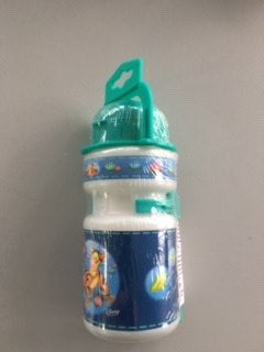 Winnie the pooh children's water bottle + holder