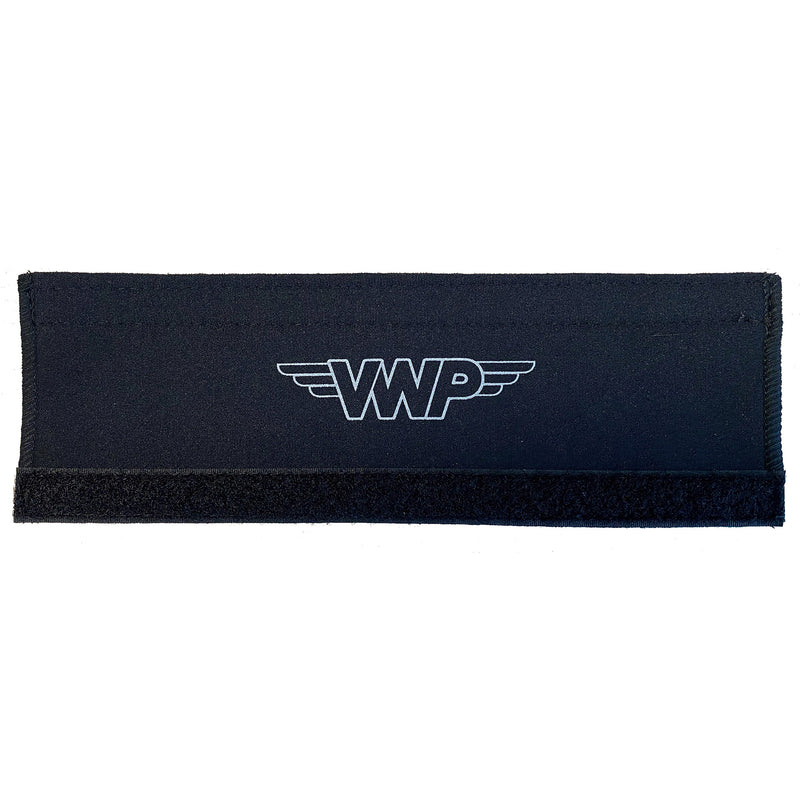 Load image into Gallery viewer, Vwp achtervorkbeschermer neopreen zwart met print
