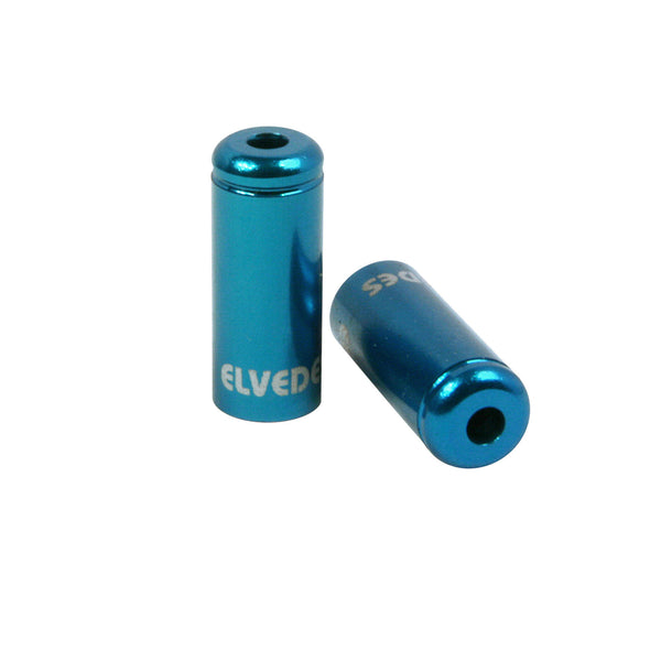 Elvedes cable cap 5mm aluminum blue (10x) CP2012003