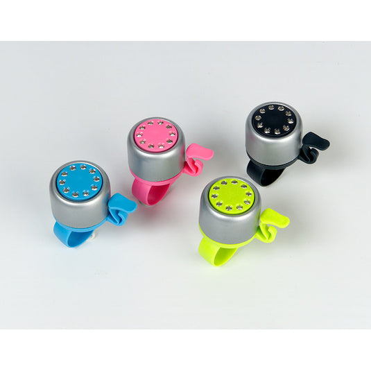 Widek bel bling-bling zilver en kleur assorti