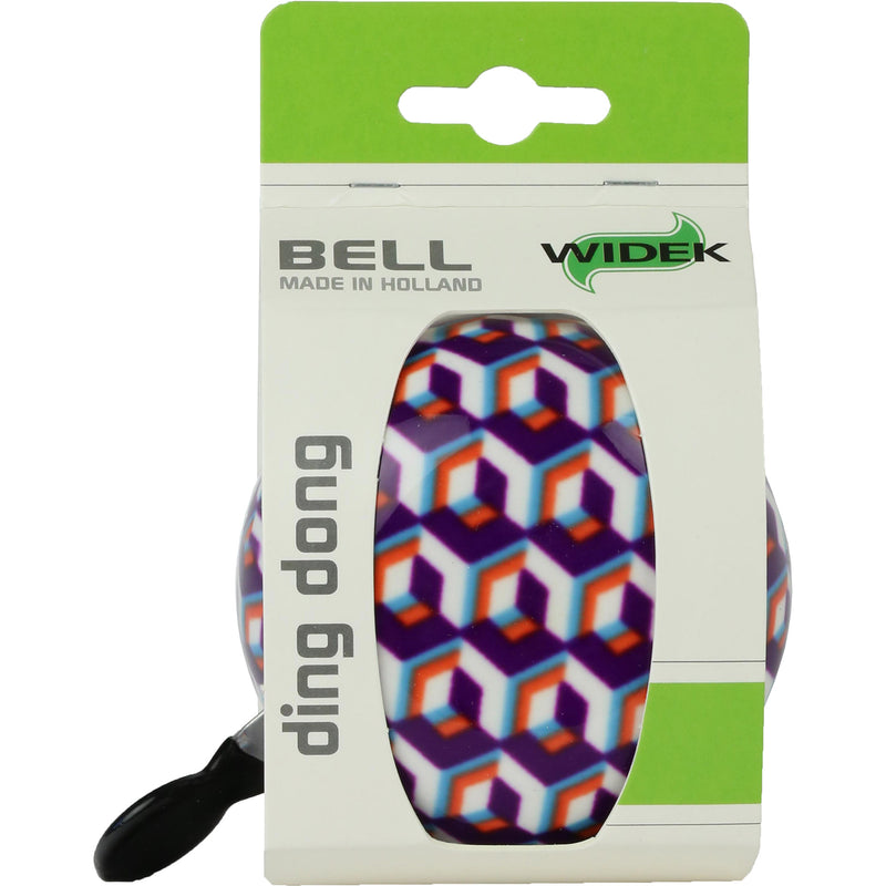 Load image into Gallery viewer, Widek bel ding dong 80mm art collection mosaic paars
