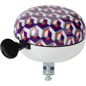 Widek bel ding dong 80mm art collection mosaic paars