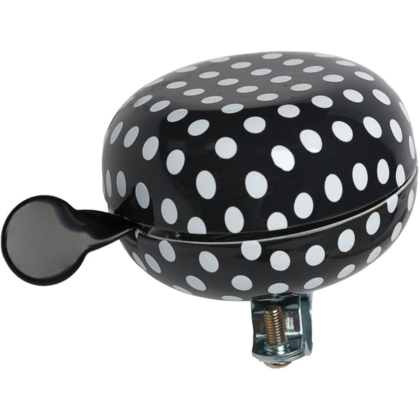 Newlooxs Ding Dong bell 80mm Polka Dot black