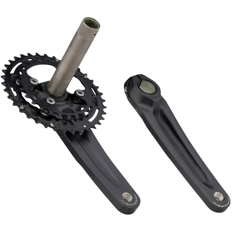 Afbeelding laden in galerijviewer, Shimano Crankstel Deore 10v zwart 36T-26T FCM4100-2 175mm OEM
