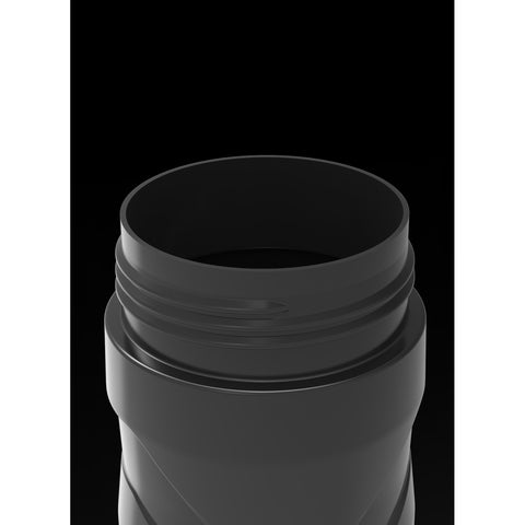 Polisport Thermo Bottle | Polypropylene | 500-650 Milliliters | Black
